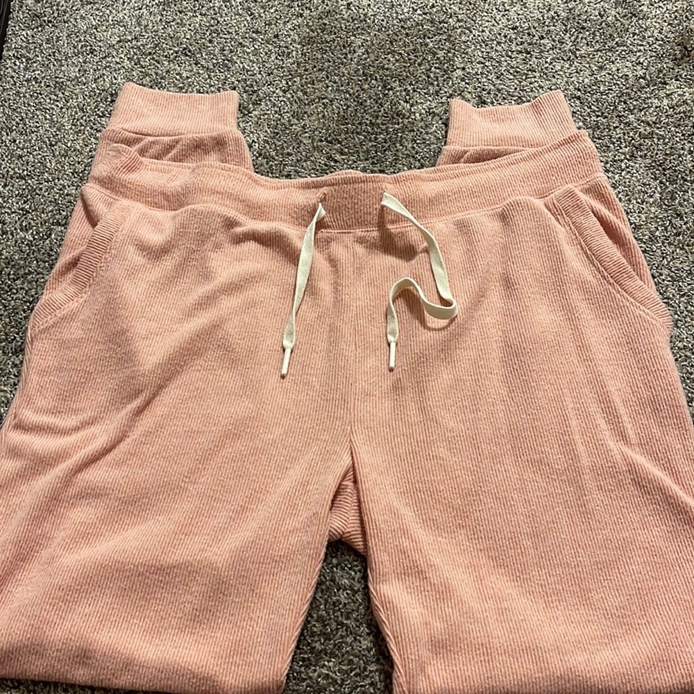 Light pink joggers